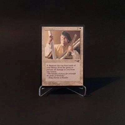 Magic: The Gathering Seasoned Tactician MTG Alliances Vintage 1996 NM - Image 1 of 2