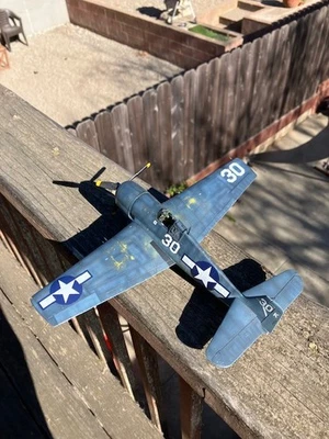 Professionally Built WWII 1/48 Aircraft F6F-3 Hellcat Philippine Sea  - Image 1 of 4