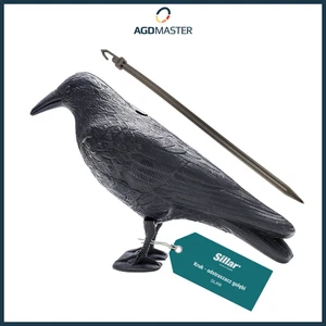 Taubenschreck Vogelscheuche Taubenabwehr Vogelabwehr Vogel Krähe Rabe - Bild 1 von 10