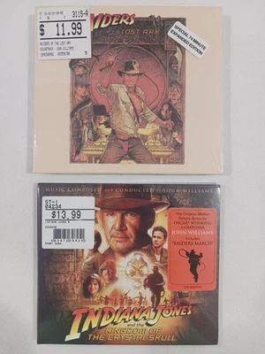 Raiders of The Lost Ark & Indiana Jones CD Motion Picture Soundtrack BRAND NEW  - Image 1 of 4