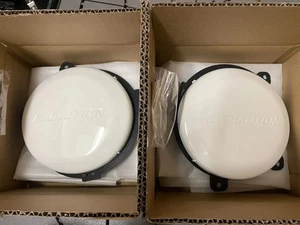 Mitsubishi Genuine EVO5 Lancer Evo 5 RS CP9A Front Fog Light Cover White L/R set - Foto 1 di 4