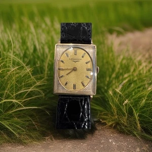Vintage Longines Tank /Art Deco Watch . Accurate 1O K Gold Filled . Manual . - Picture 1 of 17