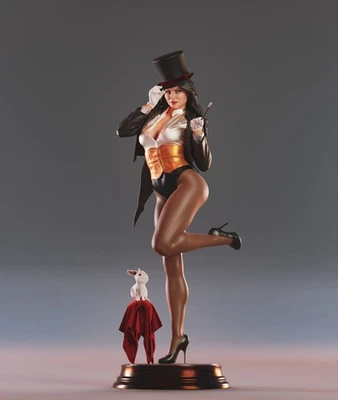 Figura Sexy Estatua Zatanna Pintada 1/4 Foto 1 de 3