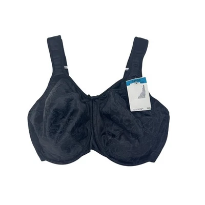 Bali Womens Satin Floral Double Support Minimizer Bra Size 34DDD Comfy Strap - Image 1 of 4