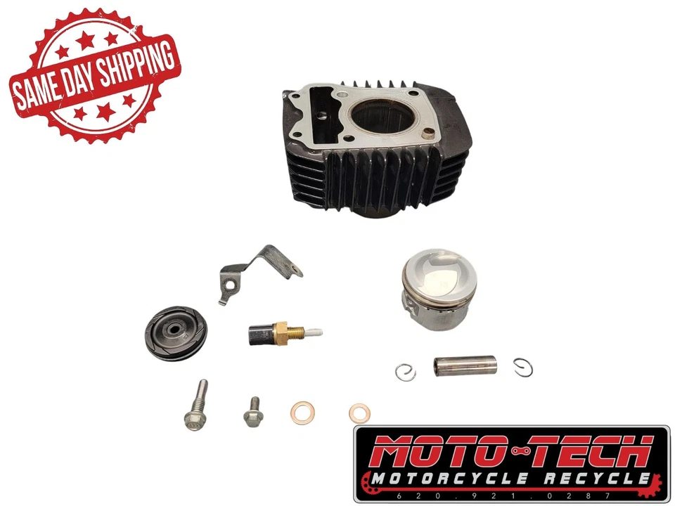 🔥2018 Honda Grom 125 cilindro y pistón ✅ jarra 🏁 12100-K26-900 MSX 125 274🔥 Foto 1 de 4