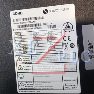 1PCS New SERVOTRONIX CDHD-1D52AAP1 Servo driver In Box* - Picture 1 of 4