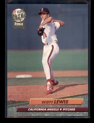1992 Fleer Ultra - Scott Lewis #328 (RC) - Image 1 of 2