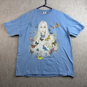 Vintage 2003 Cher Living Proof "Farewell Tour" T-Shirt Gr. XL Schmetterlinge Y2K - Bild 1 von 7