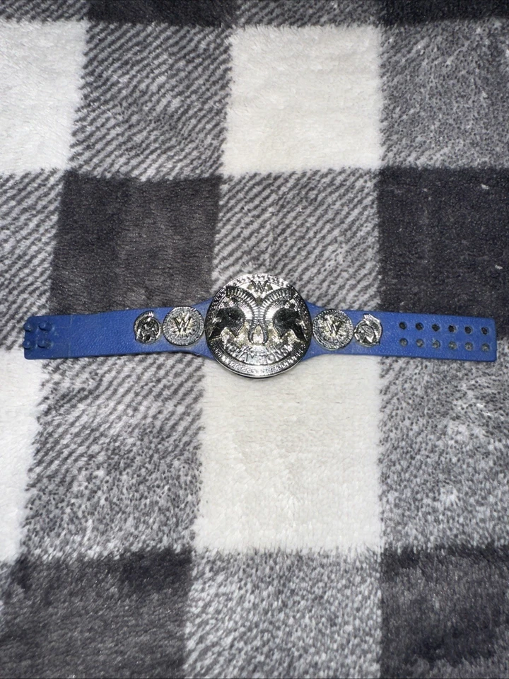 Figura Mattel Accesorio Cinturón Campeonato WWE Smackdown Tag Team Foto 1 de 2