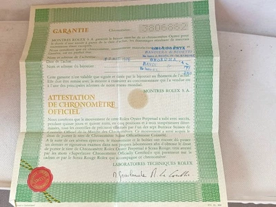 rolex datejust 1601 certificato con custodia originale rolex - Immagine 1 di 4