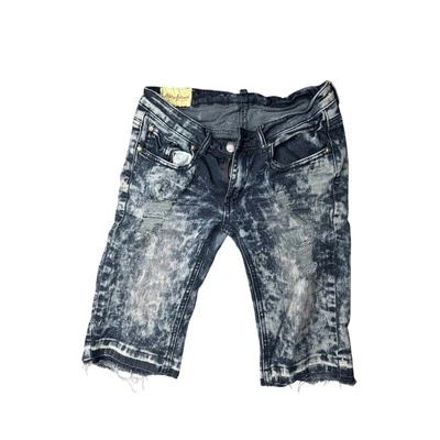 Pantalones Cortos Machine Nouvelle Mode Para Hombre 30 IT 44 Mezcla de Algodón Envejecido Lavado a Piedra Foto 1 de 4