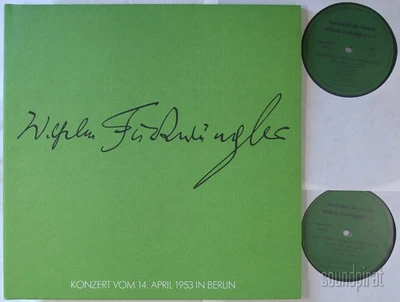 FURTWANGLER BEETHOVEN SYMPHONIES 7 & 8 LIVE 1953 FURTWANGLER SOCIETY 2LP NM - Image 1 of 4