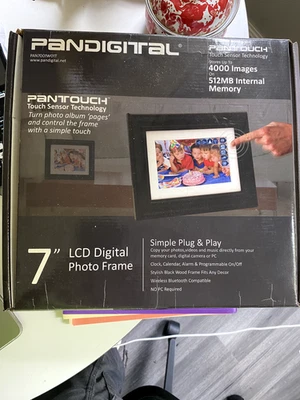Pandigital Pantouch LCD Digital Photo Frame (New in Box) - Image 1 of 2