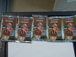 2005 Bowman NFL Football Karten Pack Lot 5 - Bild 1 von 1