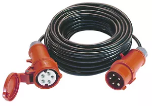 25 m Starkstromverlängerung Verlängerungskabel 400V 16A CEE 5x1,5 (61088) - Bild 1 von 1