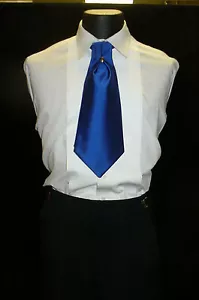 Corbata de corbata bonita usada - AZUL ZAFIRO C821 - Imagen 1 de 1