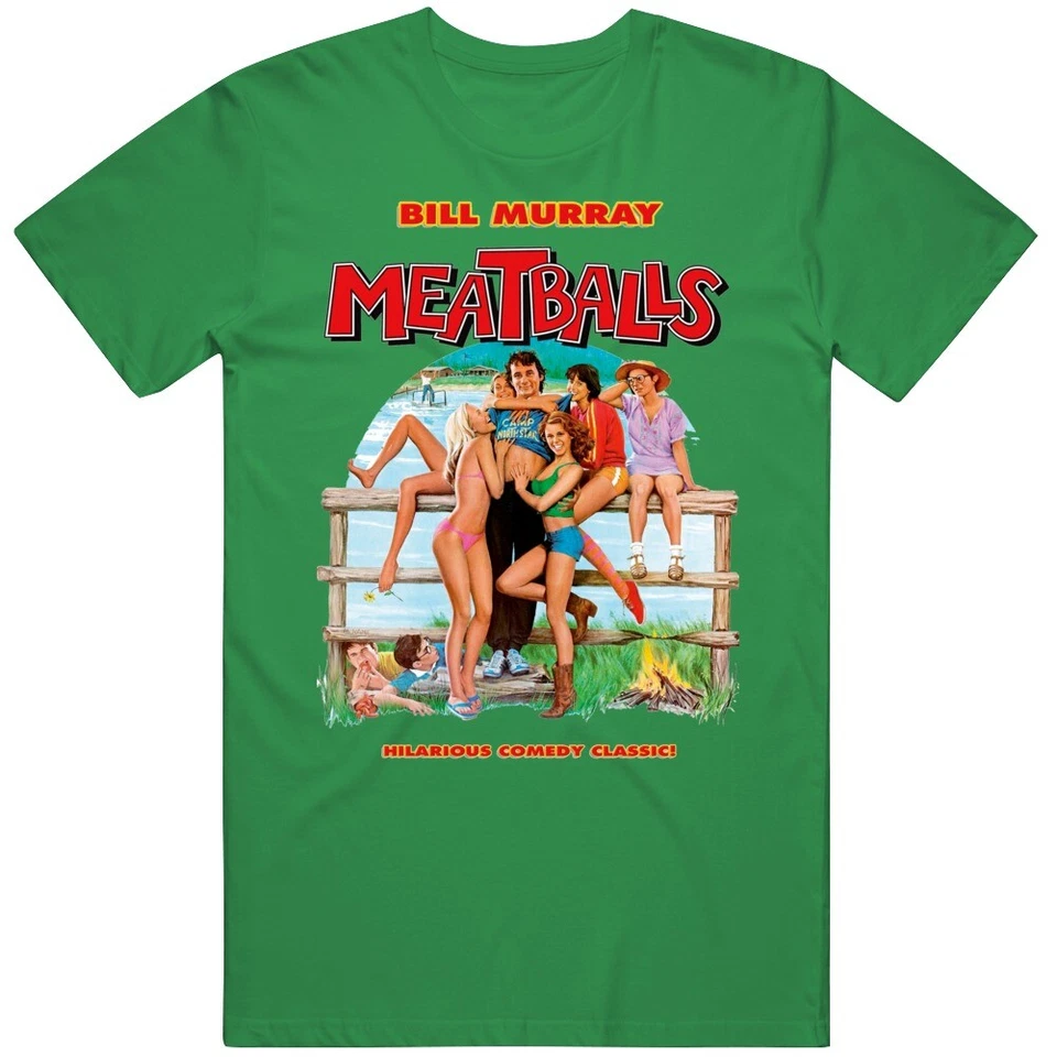 Классный классический 80-х кино фрикадельки кино плакат замена футболка - Изображение 1 из 1