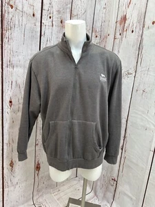 Men’s Lonsdale London Gray Full Zip Sweatshirt Size 2XL TCC - Picture 1 of 10