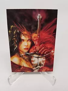 Imágenes de cómics de Luis Royo tarjeta coleccionable promocional de Royo Secret Desires 1996 - Imagen 1 de 2