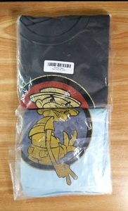 Two Super Troopers 2 Johnny Chimpo Indiegogo Exclusive T-shirts Size Large - Picture 1 of 1