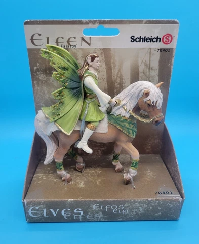 Schleich 70401 Falaroy the Bold on Elfen Horse Sun Elf Figure Figurine Fantasy Cover