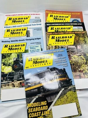 Railroad Model Craftsman Magazine Vintage issues Bulk Bundle Mixed Lot - Image 1 of 4