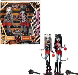 Monster High Boo - Original Creeproduction Puppe 2er Pack, Meowlody und Purrsephone - Bild 1 von 4