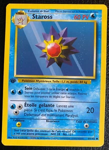 Starmie 64/102 Staross FRENCH 1st edition - Base Set (1999) - NM/LP - Picture 1 of 10