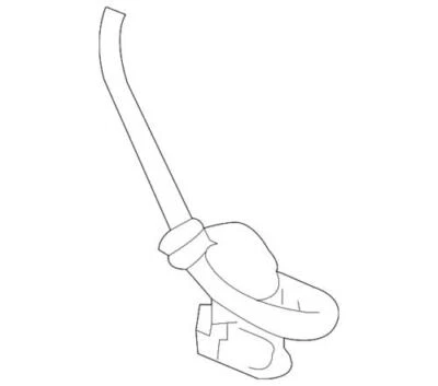 Sensor de velocidade de roda traseira ABS genuíno Ford Five Hundred 2005-2009 7F9Z-2C216-B - Imagem 1 de 2