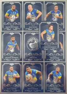 2017 NRL Elite Common Team Set 10 Cards **Parramatta Eels** - Picture 1 of 3