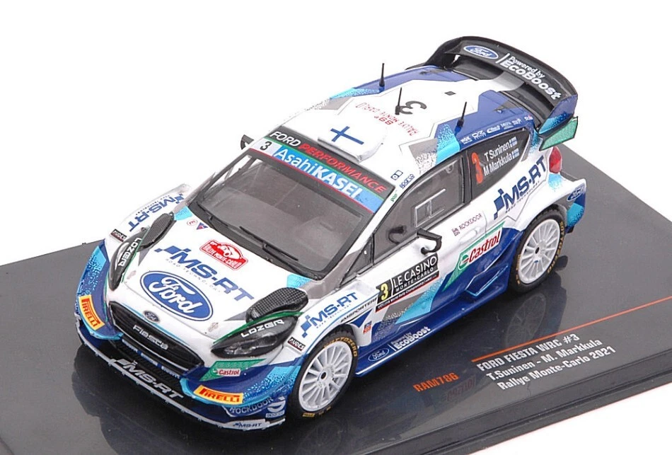 Ford Fiesta WRC Montecarlo 2021 - Ixo 1/43