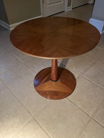 MCM Kipp Stewart For Drexel Side Table From The Drexel Declaration Line Cover
