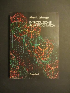 Lehninger INTRODUZIONE ALLA BIOCHIMICA Zanichelli 1985 prima edizione - Imagen 1 de 8