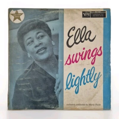 ELLA FITZGERALD - 'Ella Swings Lightly' 12" Vinyl LP Record AUST. PRESSING - Image 1 of 4