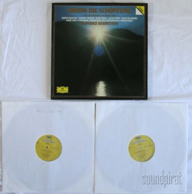 LEONARD BERNSTEIN HAYDN THE CREATION DGG DIGITAL 1987 2 LP BOX 419765-1 AS NEW - Image 1 of 4