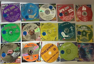 36 KARAOKE DISCS SONGS MUSIC SET LOT CD CDS UNTESTED NO CASES - Imagen 1 de 3
