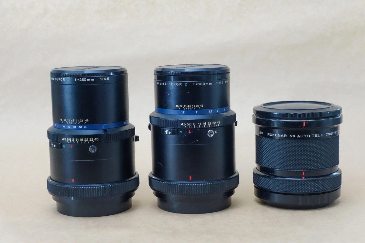 Mamiya f/4.5 Camera Lenses 250mm Focal for sale | eBay