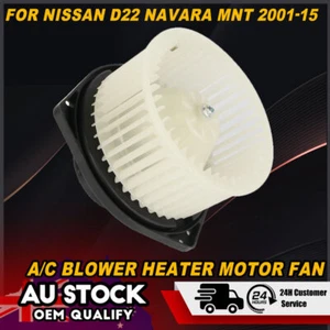 A/C Blower Heater Motor Fan For Nissan Navara D22 MNT build 01-15 27220-VJ200 - Picture 1 of 9