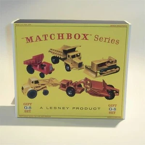 Matchbox Lesney King Size GS 8 Civil Engineering Construction Repro Box Sleeve - Bild 1 von 4