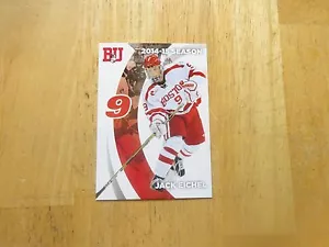 Jack Eichel 2014-15 Boston University Pepsi College Card, Sabres 2015 1st Pick - Picture 1 of 4