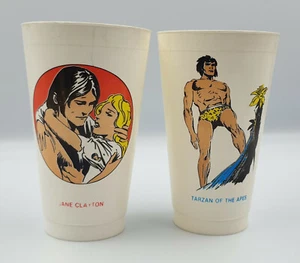 THE MARVEL UNIVERSE: TAZAS DE SLURPEE TARZAN & JANE CLAYTON, 7 ONCE, EE. UU. (MLFP) - Imagen 1 de 6