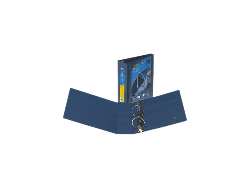 Avery 79803 Nonstick Heavy-Duty EZD Reference View Binder, 3" Capacity, Navy Blu - Image 1 of 1