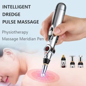 Electronic Acupuncture Massage Pen Meridian Therapy Pain Relief Energy Tool UK - Picture 1 of 15