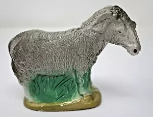 Belén Burro Vintage 3" Yeso - Imagen 1 de 7