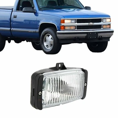 For 1988-1997 Chevrolet C K 1500 2500 3500 S10 Fog Light Fog Lamp With New Bulb Foto 1 de 4