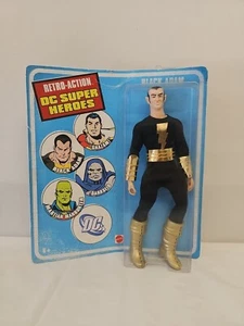 SEALED 2010 RETRO-ACTION DC SUPER-HEROES BLACK ADAM 8" FIGURE MATTEL - Picture 1 of 2