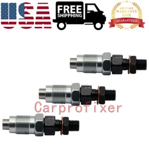 3PCS Fuel Injectors H1600-53000 16001-53000 For Kubota ZD1011 ZD1021 ZD221 ZD321 - Picture 1 of 8
