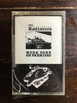 The New Orleans Radiators: Work Done on Premises Cassette Set T1/T2 - NEW SEALED - Image 1 of 4