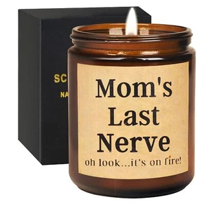 Mom Gifts-Mom’s Last Nerve Candle-Mothers Day Gifts for Mom from Daughter and... - Picture 1 of 7