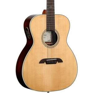 Alvarez AF70E Folk-OM Acoustic-Electric Guitar Natural - Picture 1 of 8